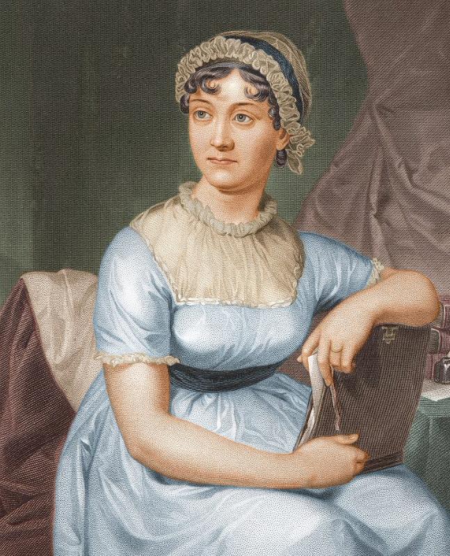 Jane Austen on £10 banknote