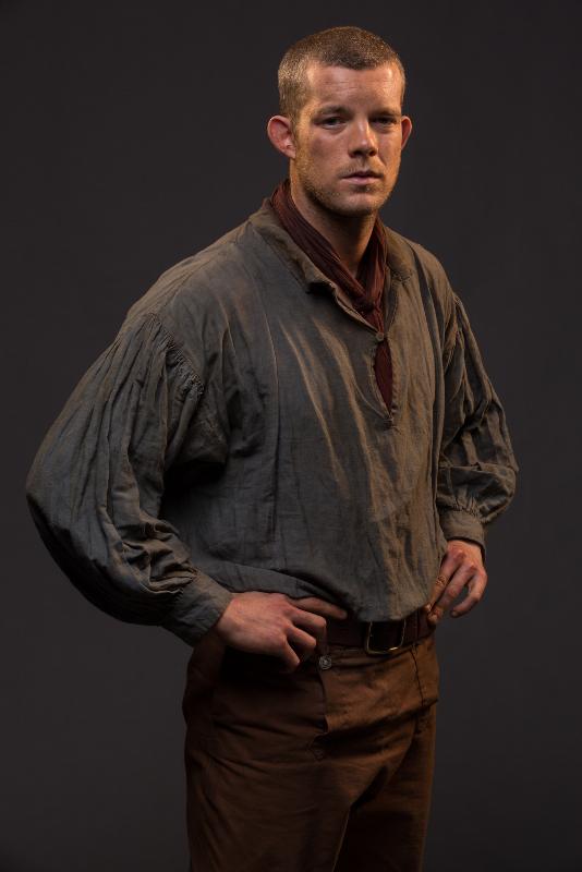 Programme Name: Banished - TX: n/a - Episode: n/a (No. n/a) - Picture Shows:  James Freeman (RUSSELL TOVEY) - (C) RSJ Films - Photographer: Matt Squire