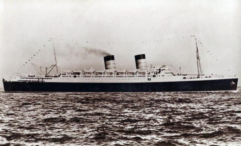 The RMS Mauretania; from TheGenealogist’s Image Archive