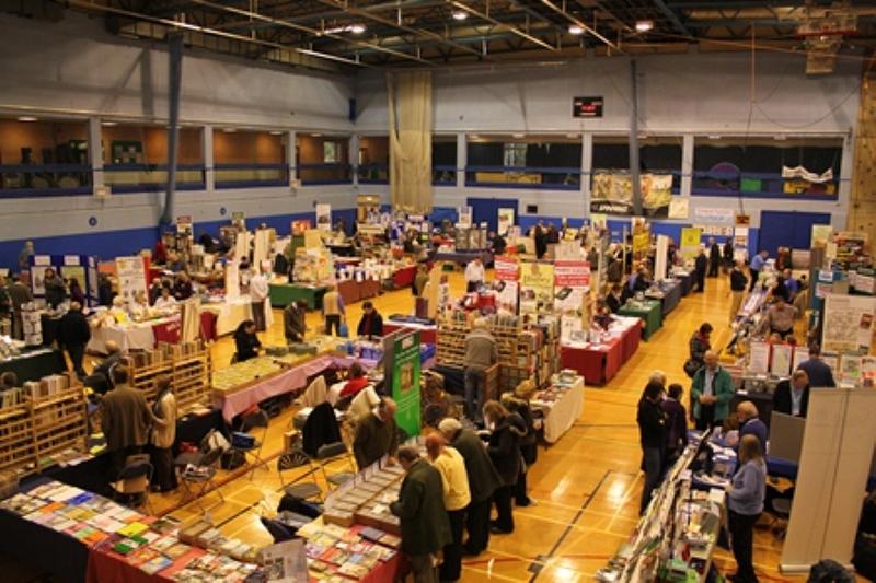 A wide selection of stalls and information on offer