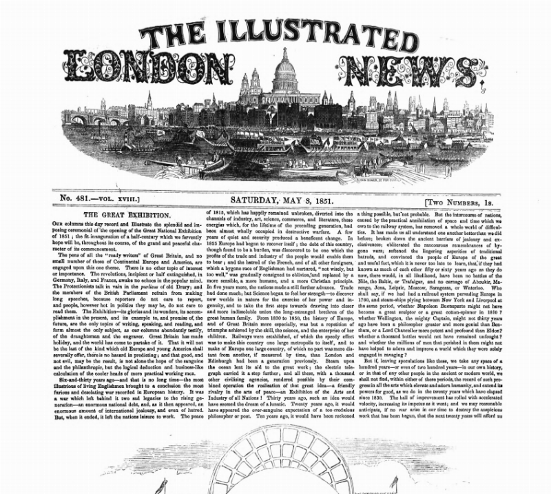 Crystal Palace Illustrated London News