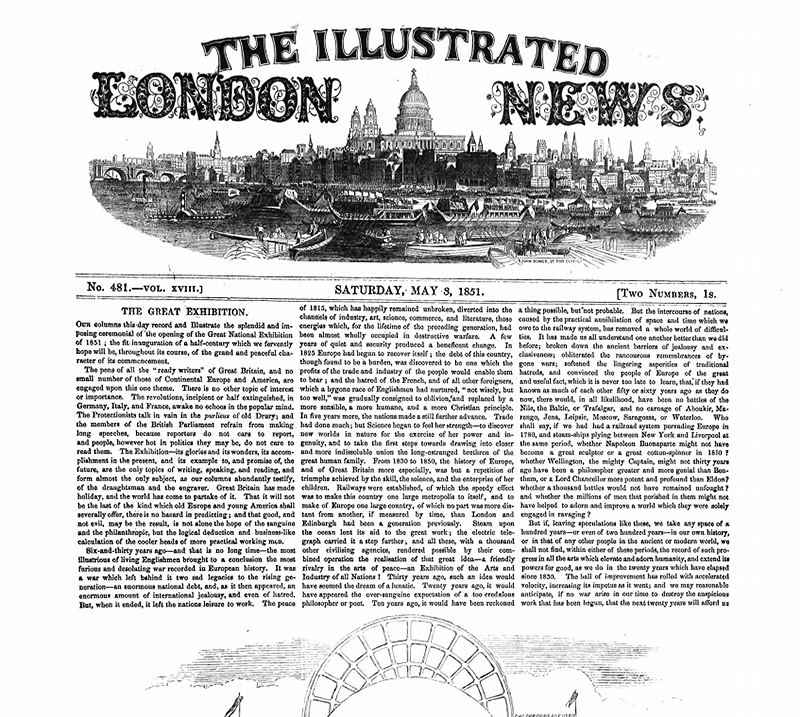 Crystal Palace Illustrated London News