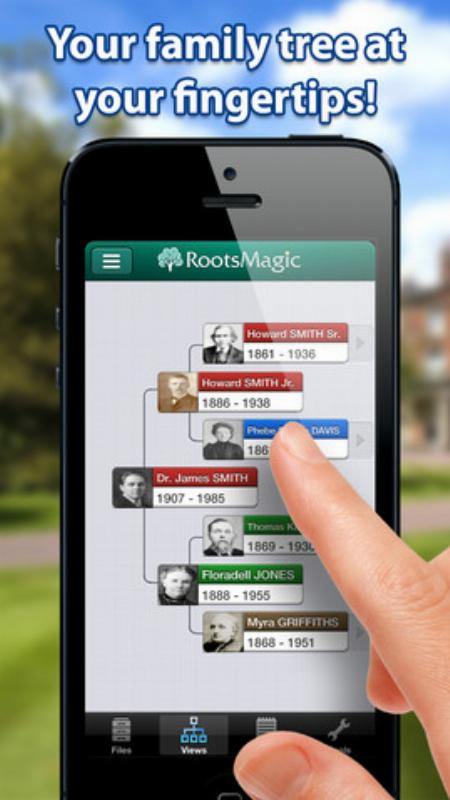 RootsMagic app