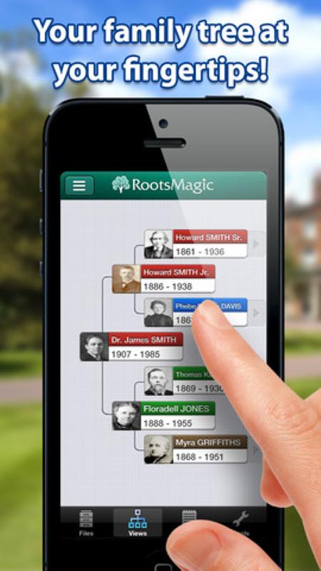 RootsMagic app