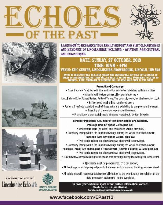 Echoes of the Past family history fair