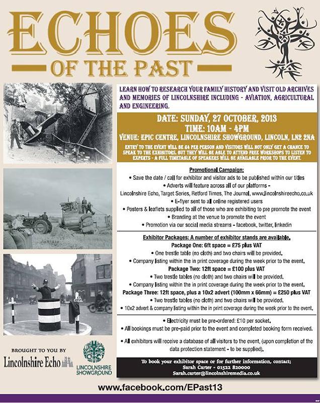 Echoes of the Past family history fair