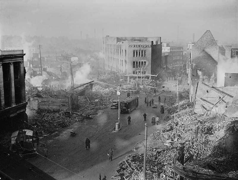 Coventry Bomb Damage 