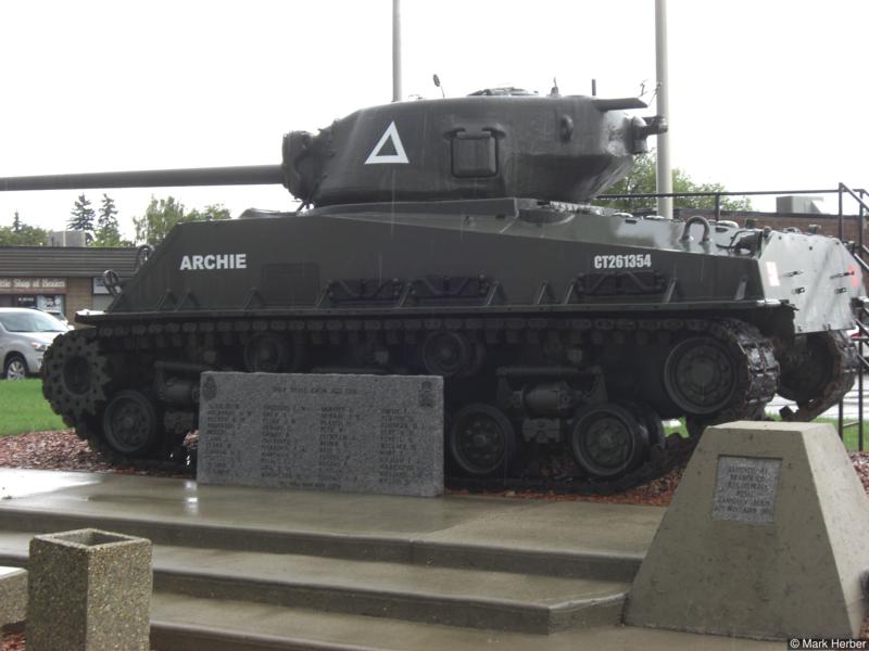 Mark Herber's photo of a War Memorial at Olds, Alberta