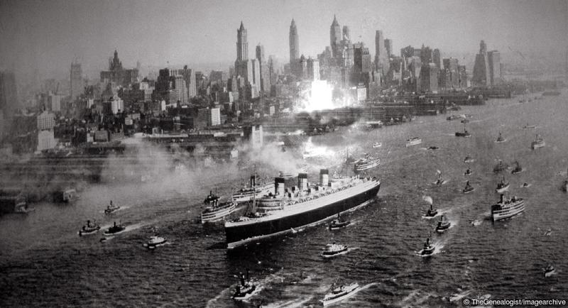 Queen Mary 1936 from TheGenealogist Image Archive